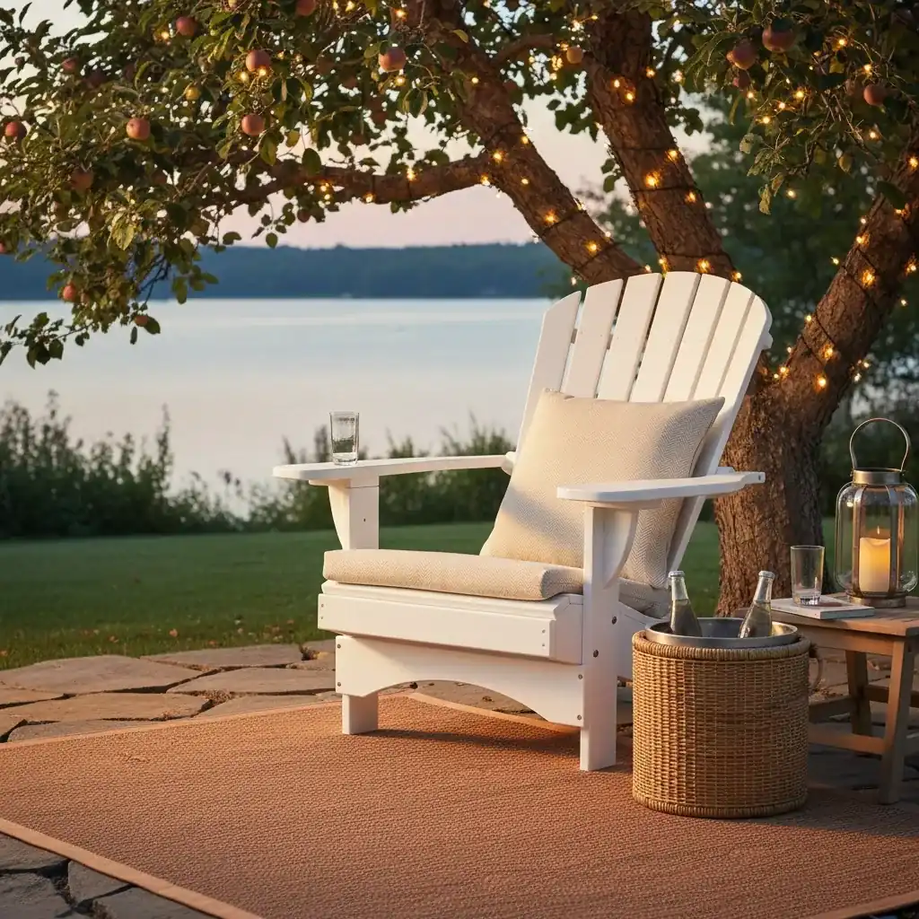 Adirondack Chair im Sommer