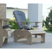 Adirondack Chair Auflage "Graphit"