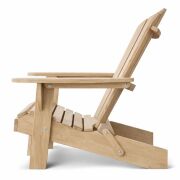 Adirondack Chair "Comfort" Folding aus Eiche als Bausatz