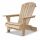 Adirondack Chair "Comfort" Folding aus Eiche als Bausatz