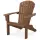 Adirondack Chair Seashell "Kunststoff"
