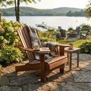 Adirondack Chair Comfort de luxe "Nussbaum"