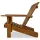 Adirondack Chair Comfort de luxe "Nussbaum"