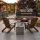 Adirondack Chair Comfort de luxe "Nussbaum"