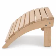 Footrest gerundet "Eiche"