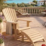 Footrest gerundet "Eiche"