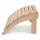 Footrest gerundet "Eiche"