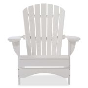 Adirondack Chair &quot;Comfort&quot; de luxe wei&szlig;