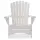 Adirondack Chair Comfort de luxe "Weiß"