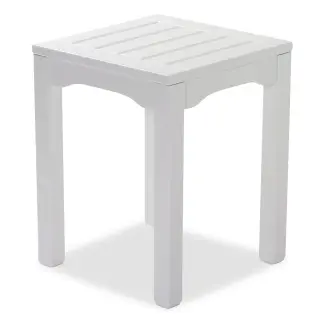 Infografik zum weißen Side Table Comfort de luxe...