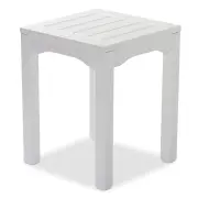 Infografik zum weißen Side Table Comfort de luxe...
