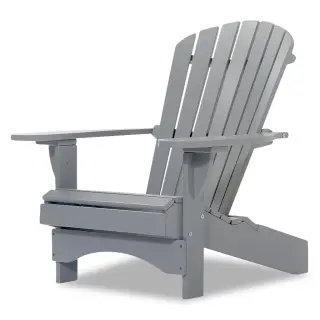 Adirondack Chair Comfort de luxe "Grau"