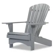 Infografik zum grauen Adirondack Chair Comfort de luxe:...