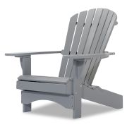 Adirondack Chair &quot;Comfort&quot; de luxe grau