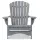 Adirondack Chair Comfort de luxe "Grau"