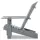 Adirondack Chair Comfort de luxe "Grau"