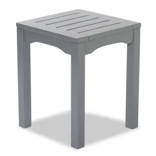 Infografik zum grauen Side Table Comfort de luxe aus...