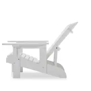 Adirondack Chair Recliner de luxe "Wei&szlig;"