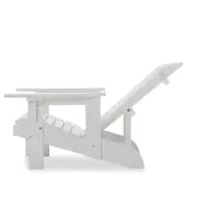 Adirondack Chair Recliner de luxe "Wei&szlig;"