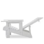 Adirondack Chair Recliner de luxe "Wei&szlig;"