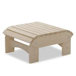 Detailansicht des ergonomisch geformten Adirondack...