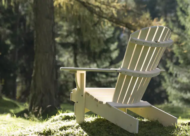 Original Dream-Chairs since 2007 Adirondack Chair Comfort aus Eiche als Bausatz 