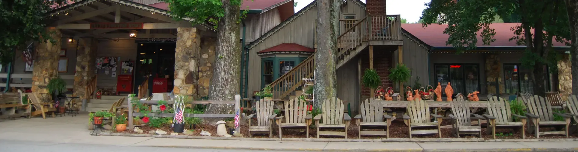 Sehr sehenswert dieser alte Store in den Adirondack Mountains